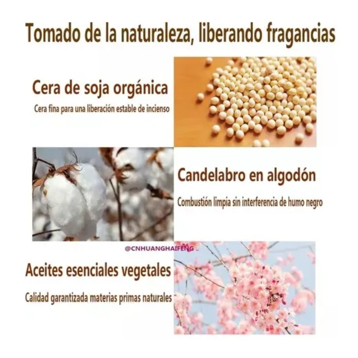 Foto 2 | 6 Piezas Velas Aromáticas De Cera De Soja Para Aromaterapia Lab.g Azul