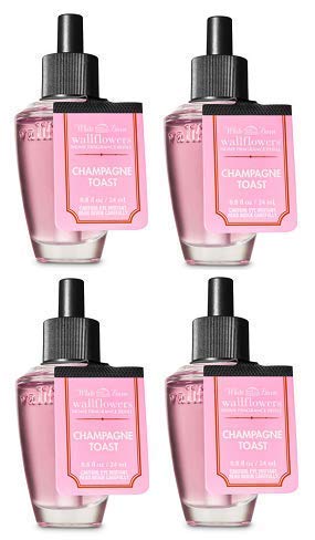 Foto 2 pulgar | Fragrance Refill Bath & Body Works Champagne Toast 24 Ml X4 - Venta Internacional.