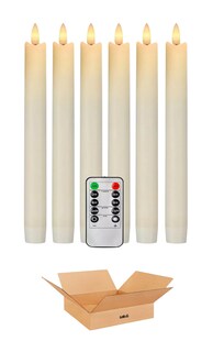 Foto 1 | 6 Pzs Velas Led Decorativas Llama Realista Y Control Remoto