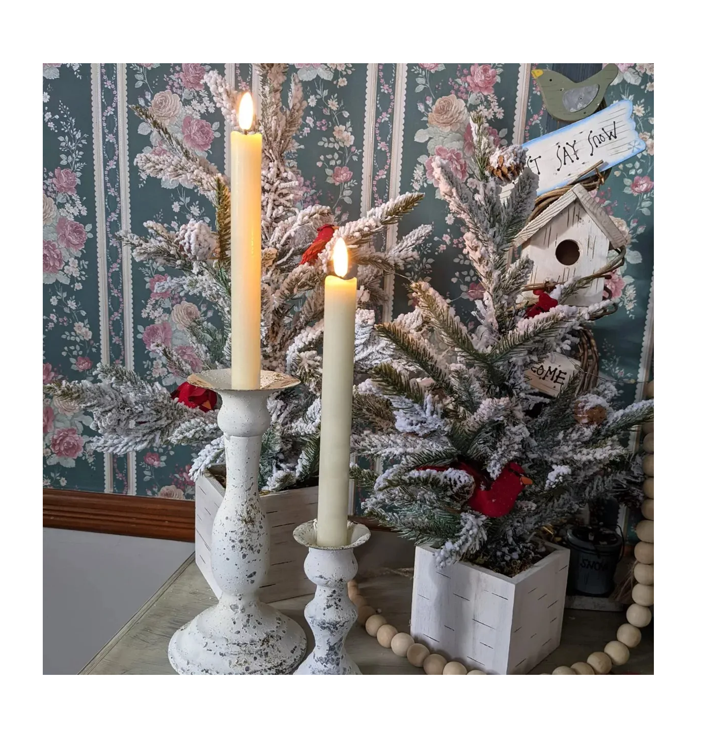 Foto 6 pulgar | 6 Pzs Velas Led Decorativas Llama Realista Y Control Remoto