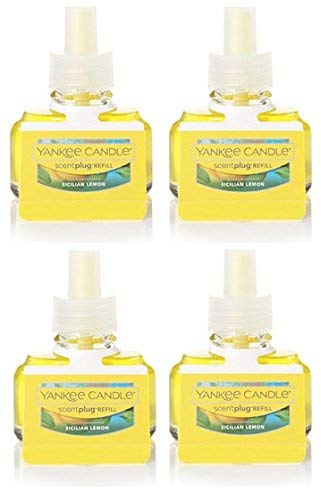 Foto 2 pulgar | Recambio De Fragancia Yankee Candle Con Aroma A Limón Siciliano X4 - Venta Internacional.