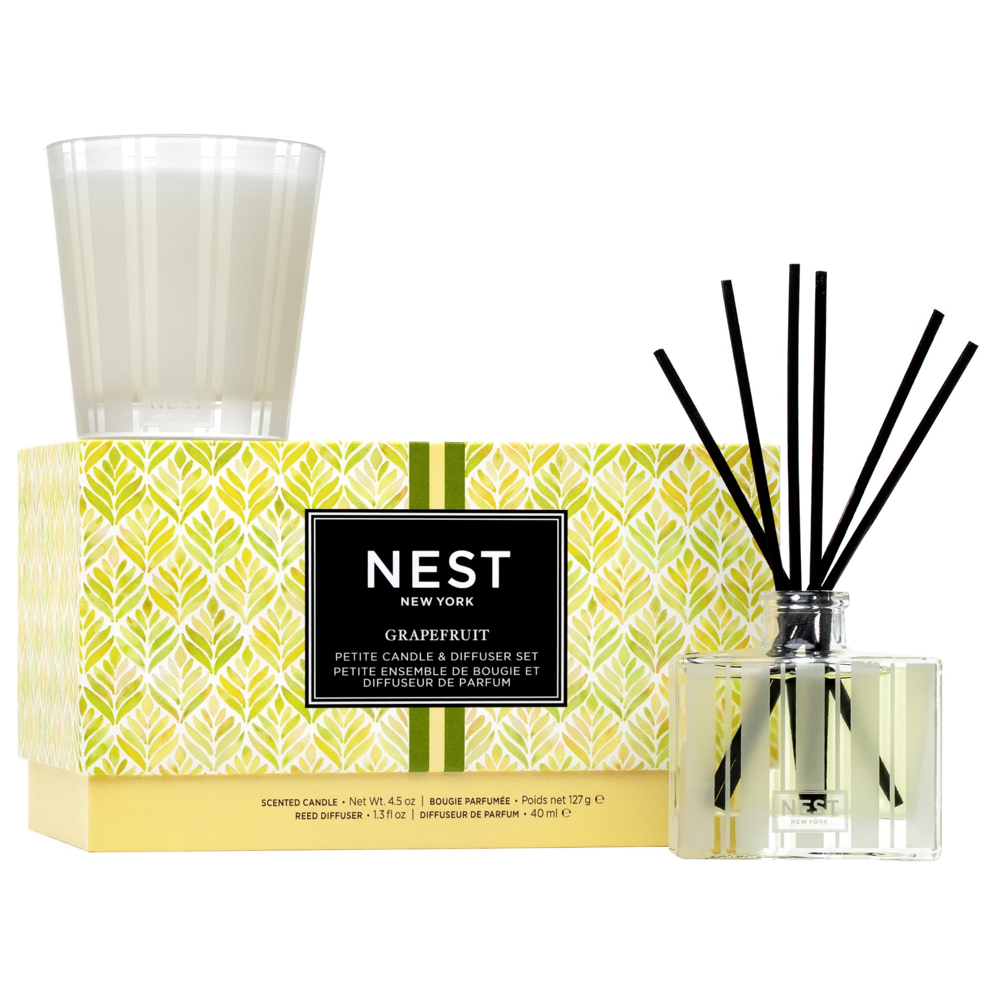 Foto 2 pulgar | Set De Velas Y Difusores Nest New York Grapefruit Scent - Venta Internacional.