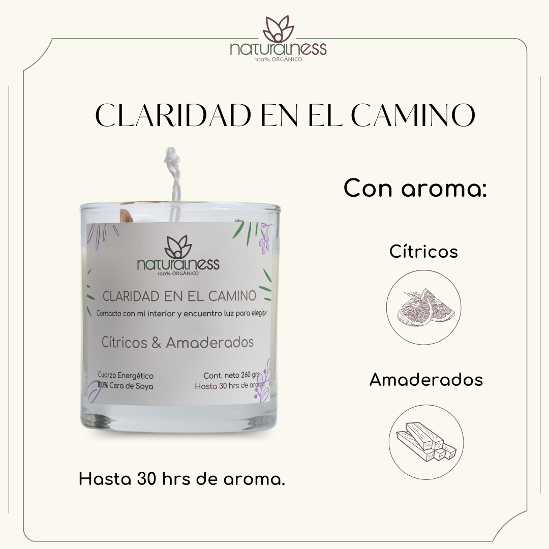 Foto 4 | Vela Naturalness Aromática Con Intención, Cuarzo Energético, Plantas Decorativas-elaboradas Con Cera De Soya