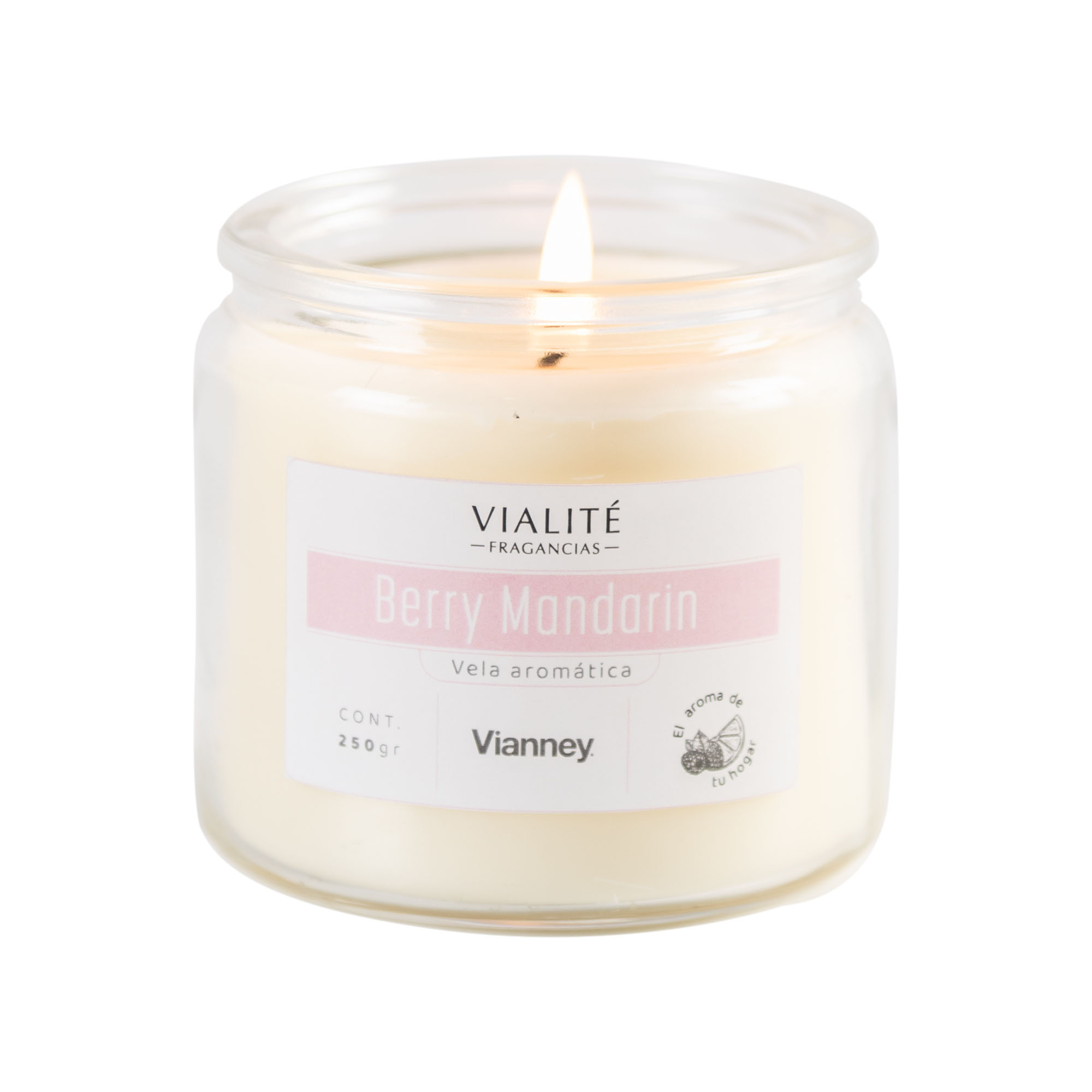 Foto 1 | Vela Vianney Gr Berry Mandarina Blanco
