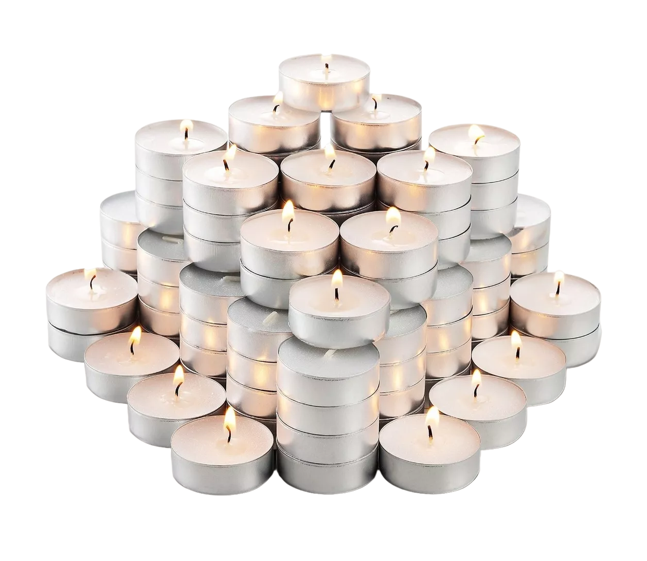 Velas Flotantes Belug 100 Piezas Blanco