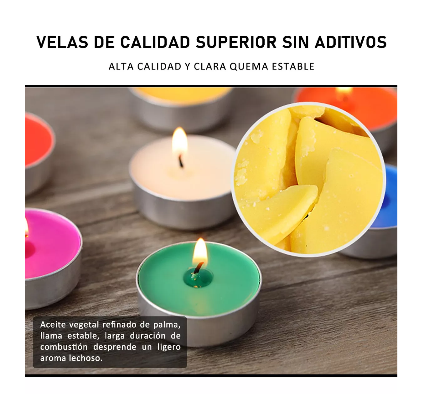 Foto 5 | Velas Tea Light Flotantes Belug 112 Piezas