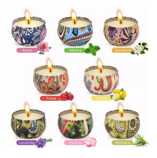Foto 2 | Velas Aromáticas Belug 8 Piezas