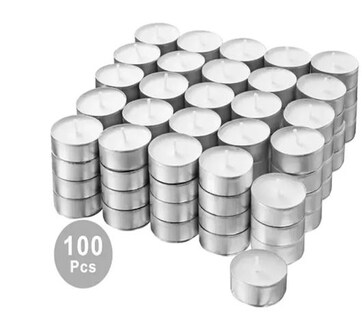 Foto 2 | 100 Pzs Velas Flotantes Sin Aroma