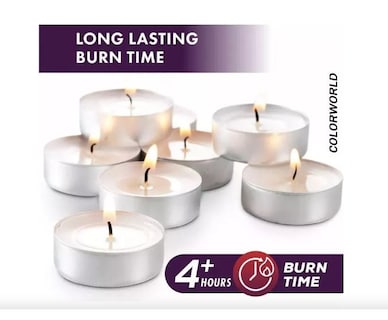 Foto 3 | 100 Pzs Velas Flotantes Sin Aroma