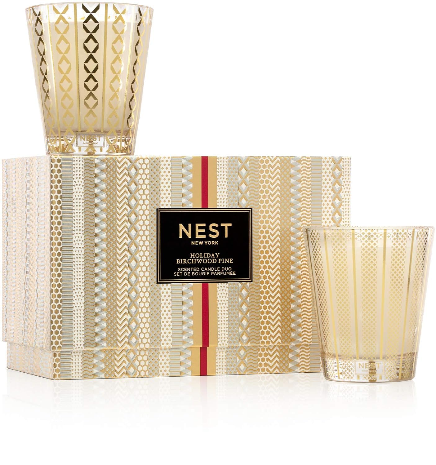 Foto 2 pulgar | Set De Velas Nest New York Holiday Y Con Aroma A Pino De Abedul - Venta Internacional.