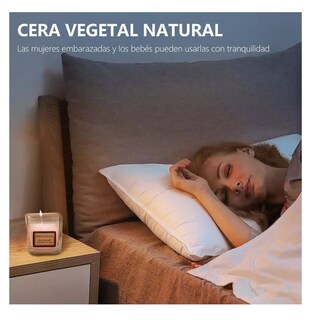 Foto 5 | Velas Aromáticas De Cera De Soja Románticas 6 Piezas