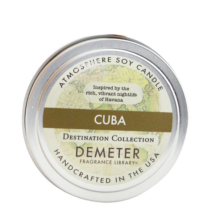 Vela Demeter Atmosphere Con Aroma A Soja Y Cuba Hecha A Mano - Venta Internacional.