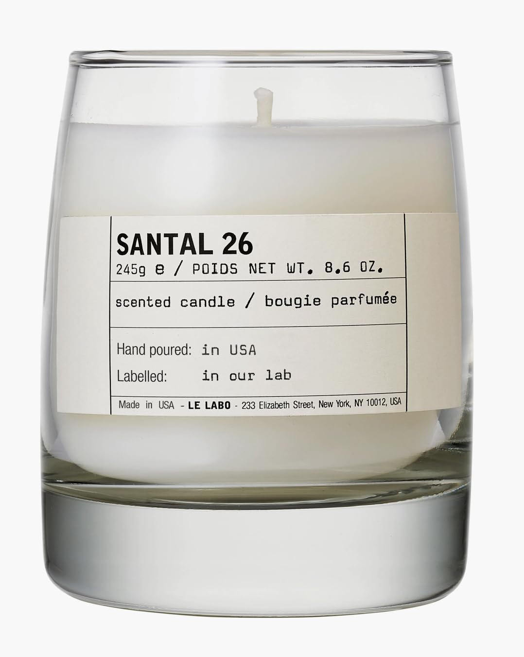 Foto 3 pulgar | Vela Aromática Le Labo Santal 26, 245 G, 80 Horas De Duración - Venta Internacional.