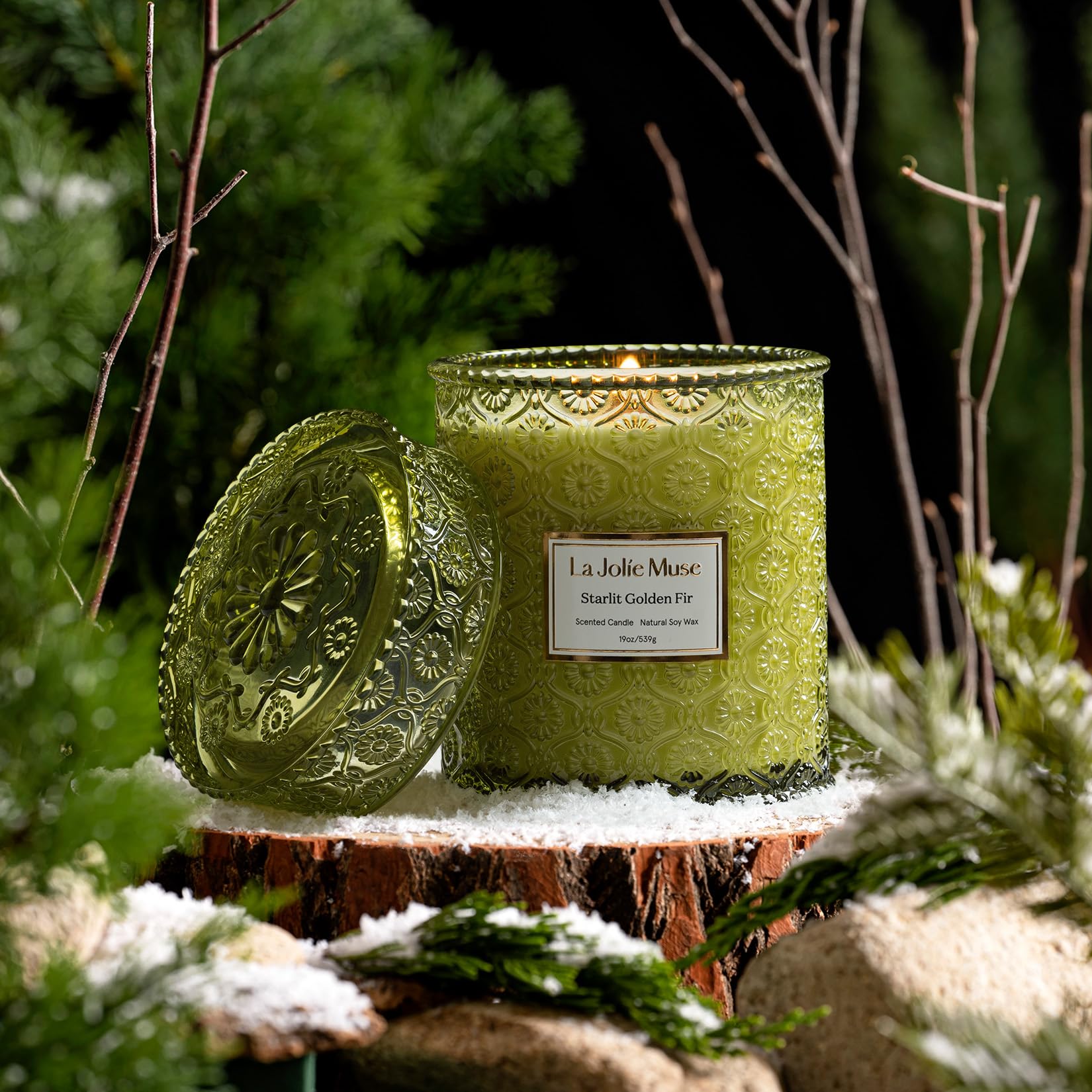 Foto 6 | Candle La Jolie Muse, Con Aroma A Madera De Cedro Y Abeto, 539 G - Venta Internacional.