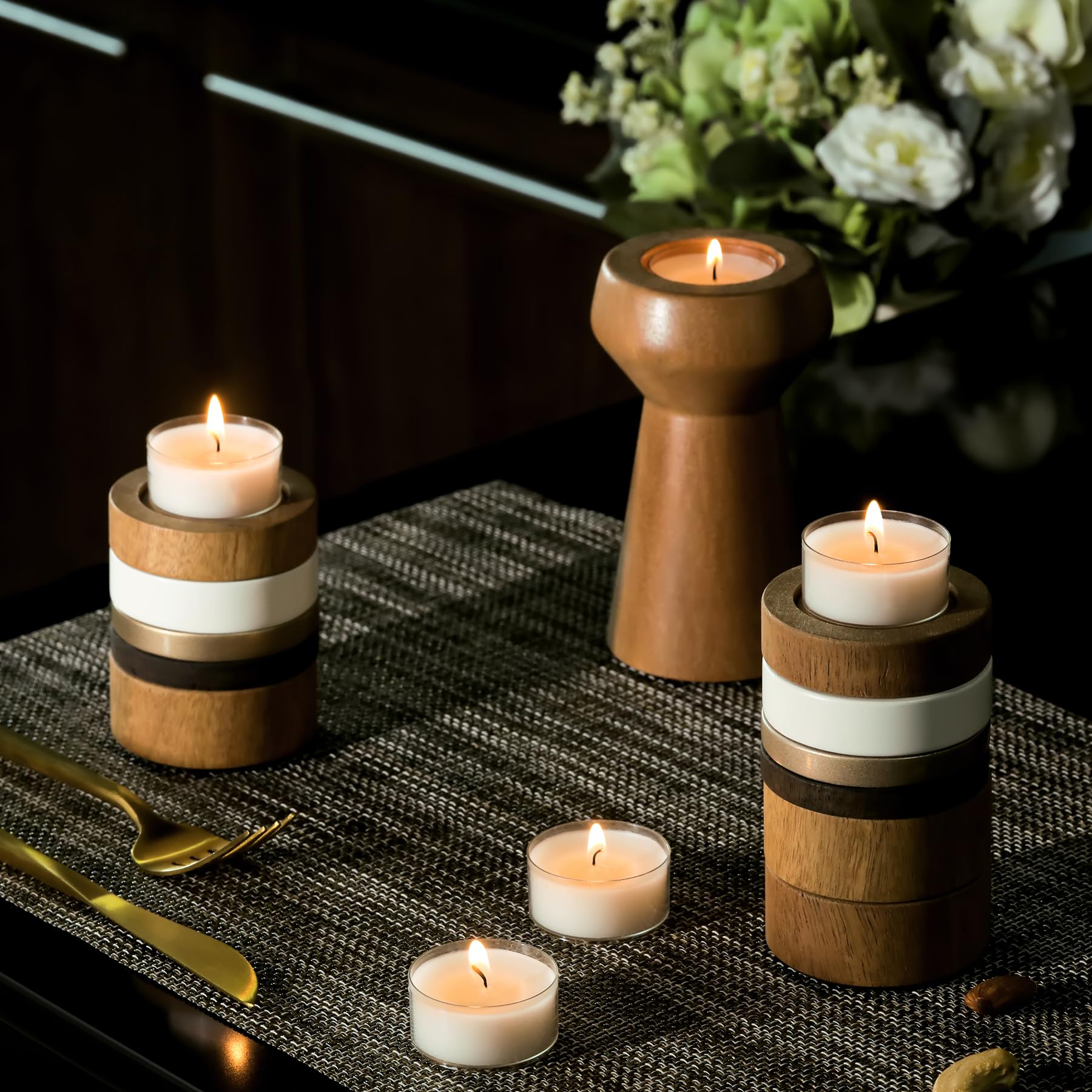 Foto 5 pulgar | Velas Tealight Home Lights Giant 100,200,300 A Granel, Paquete De 100 - Venta Internacional.