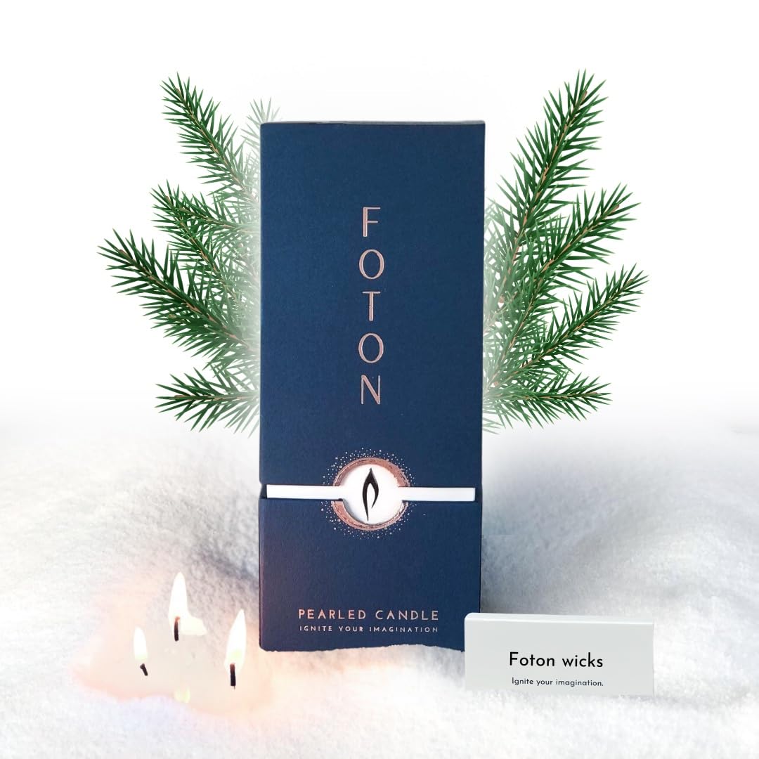 Foto 2 pulgar | Árbol De Navidad Candle Foton Con Forma De Abeto Festivo, Con Aroma A Abeto Perlado, 540 Ml - Venta Internacional.