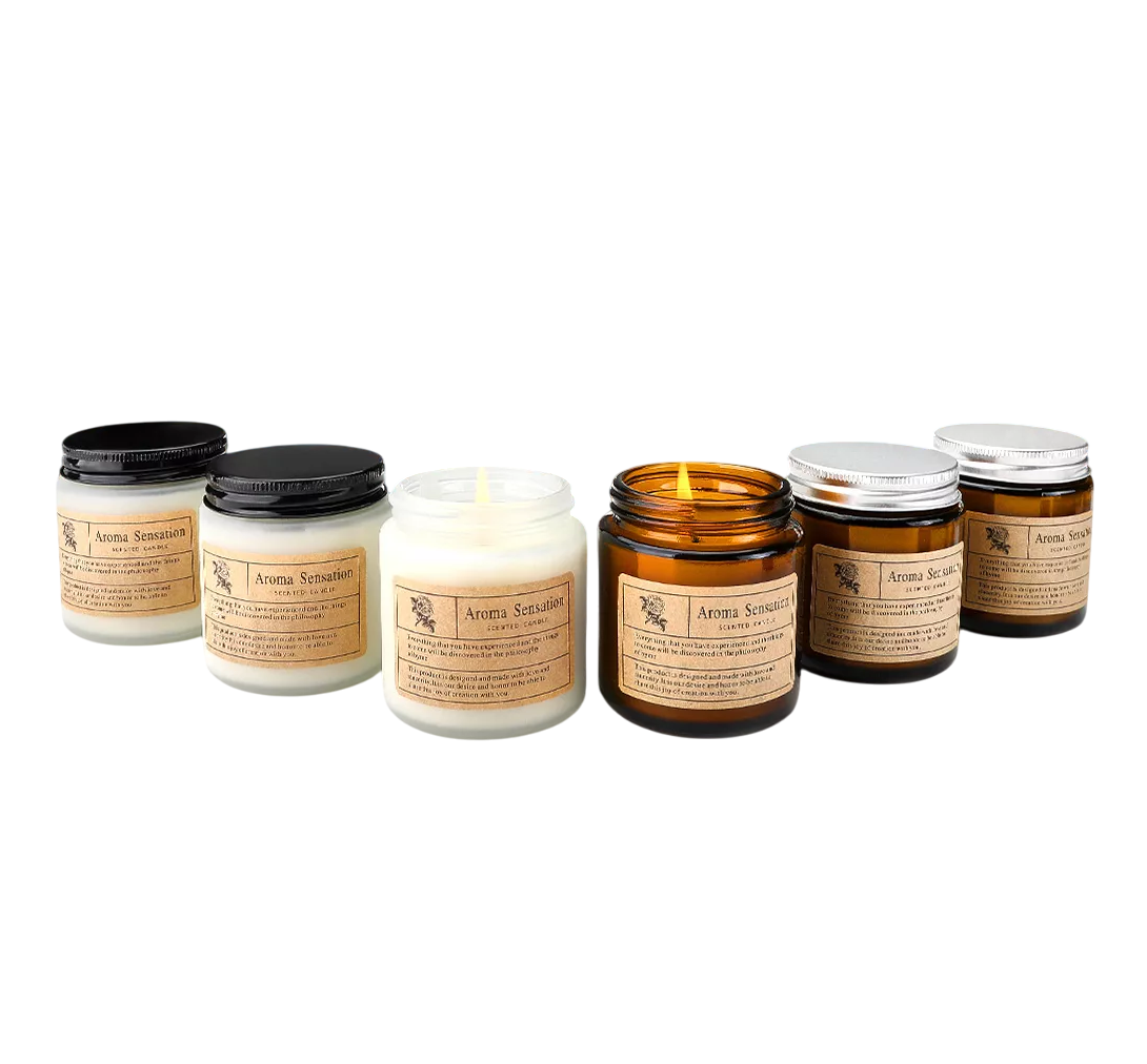 6 Velas Aromáticas Lab.G Soya Aromaterapia