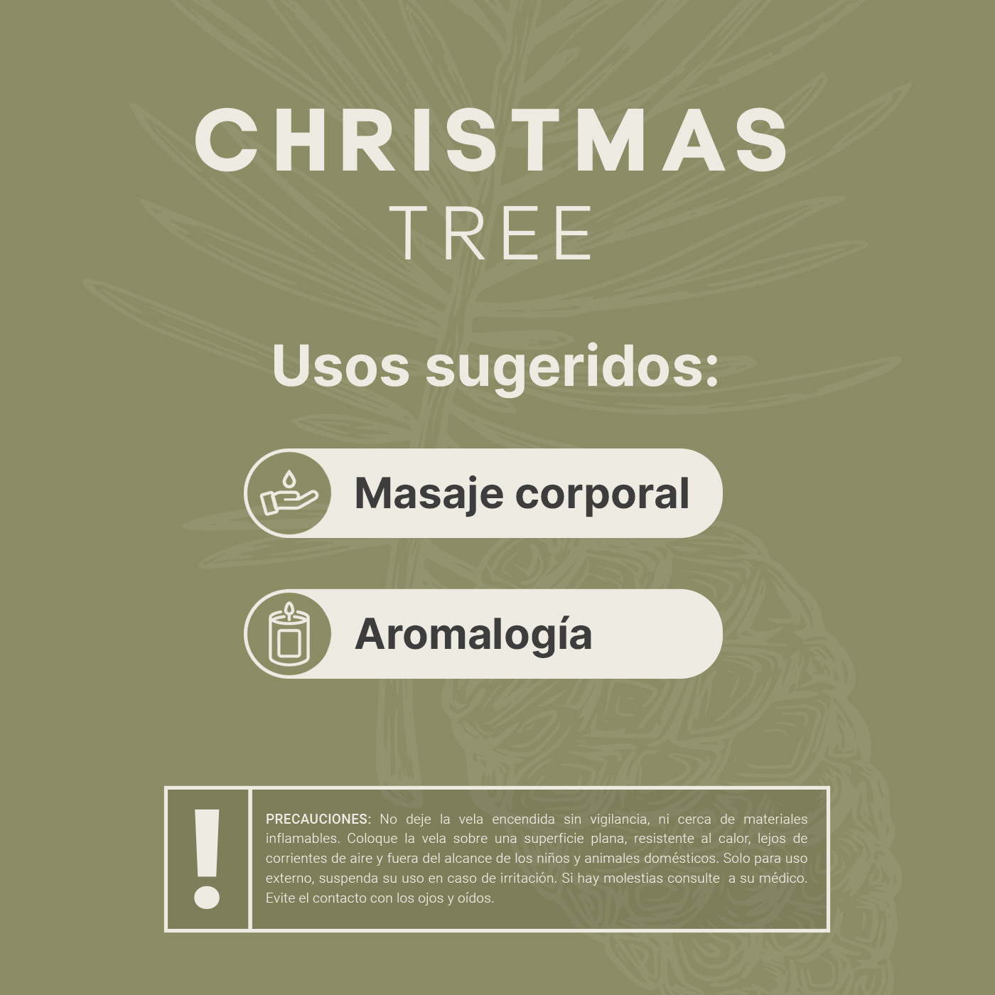 Foto 4 | Vela De Soya Aromática Árbol De Navidad | 600 G | Duración 120 Horas | Christmas Tree Aromatic Candle | B Life.