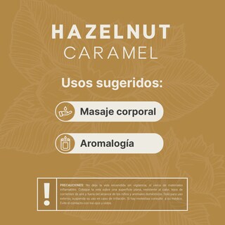 Foto 4 | Vela De Soya Aromática | 600 G | Aroma Avellana Con Caramelo | Duración 120 Horas | Hazelnut Caramel Aromatic Ca