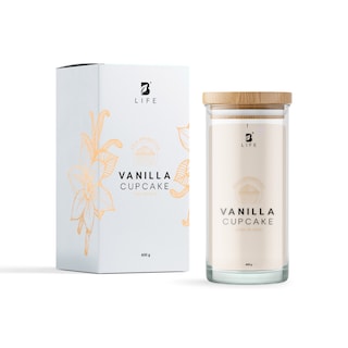 Foto 1 | Vela de Soya Aromática B Life Cupcake de Vainilla 600 G