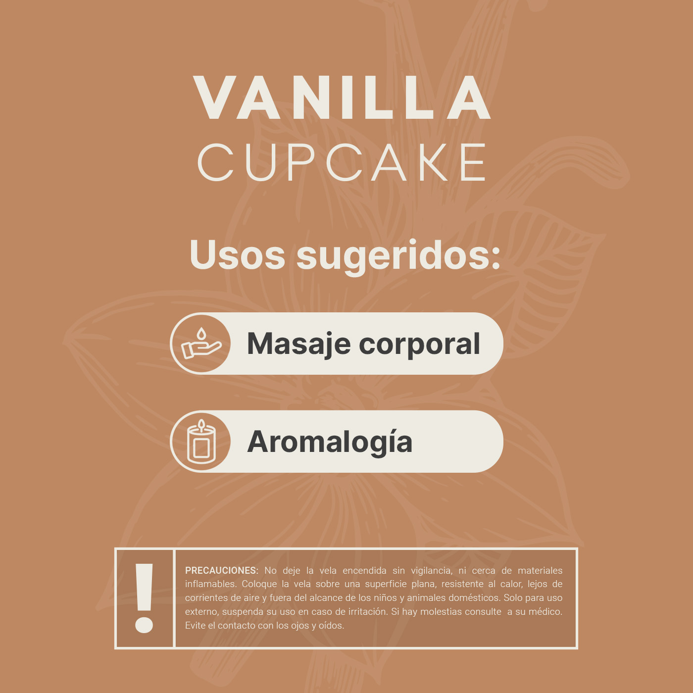 Foto 5 pulgar | Vela de Soya Aromática B Life Cupcake de Vainilla 600 G