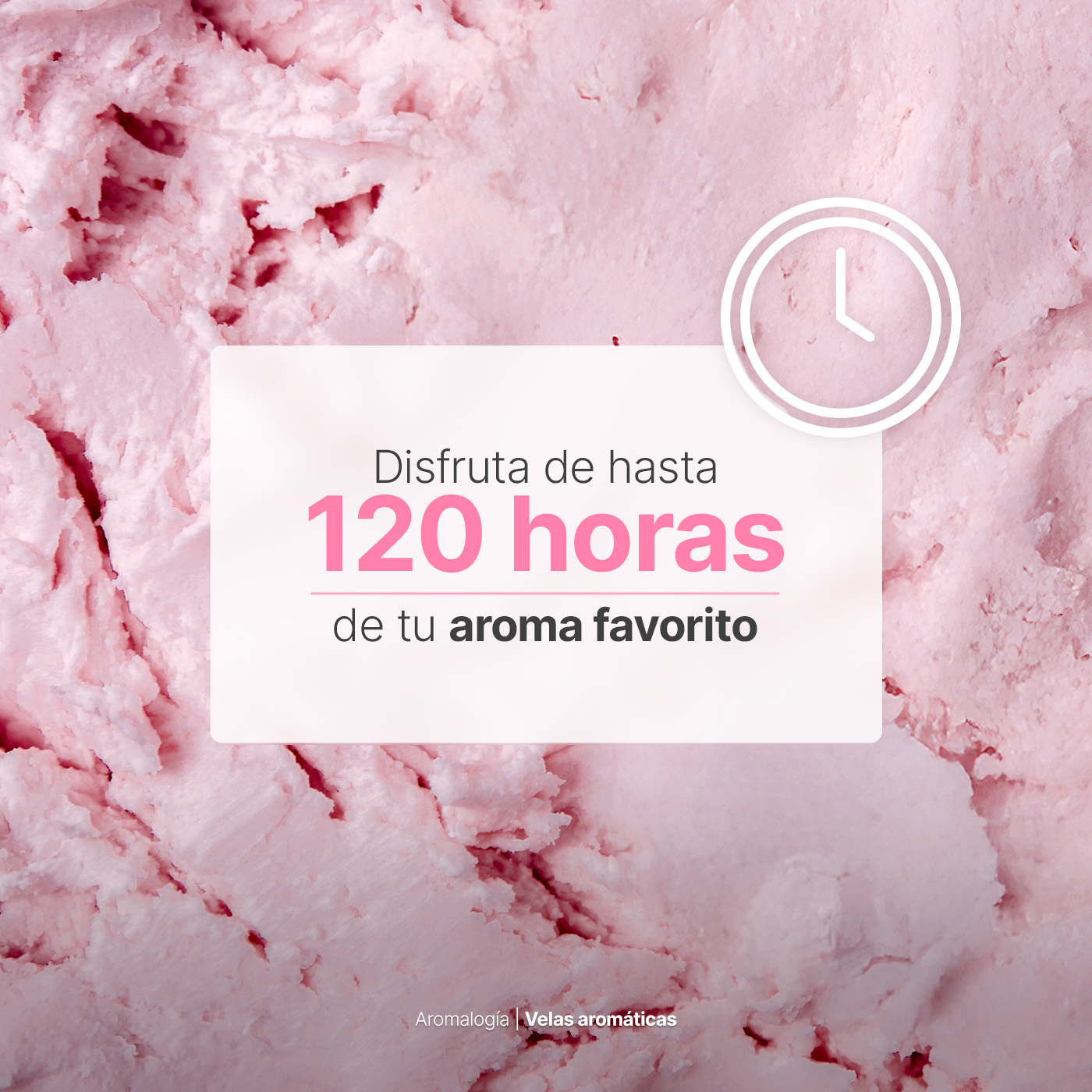 Foto 5 | Vela de Soya Aromática 600 G Aroma Helado de Fresa Duración 120 Horas B Life