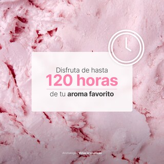 Foto 5 | Vela de Soya Aromática 600 G Aroma Helado de Fresa Duración 120 Horas B Life