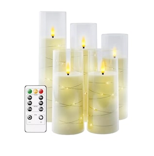 Foto 1 | Velas Led Belug 5 Piezas con Control Remoto