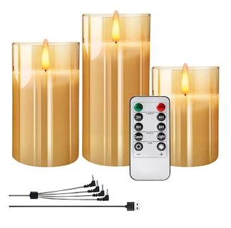 Foto 1 | Velas Led Belug 3 Piezas con Control Remoto