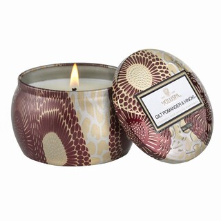 Foto 1 | Mini Lata Candle Voluspa Gilt Pomander & Hinoki, 120 Ml, 25 Horas De Combustión - Venta Internacional.