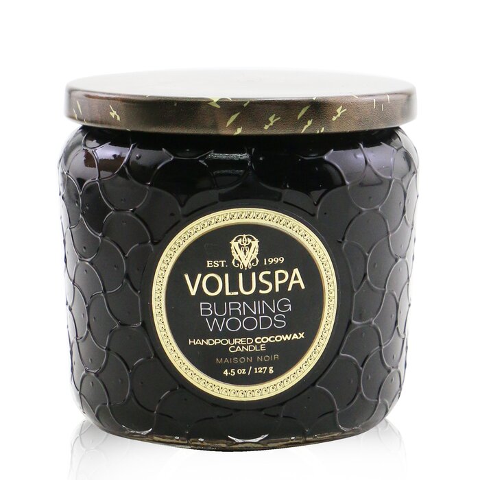 Vela Voluspa Petite Jar Burning Woods - Venta Internacional