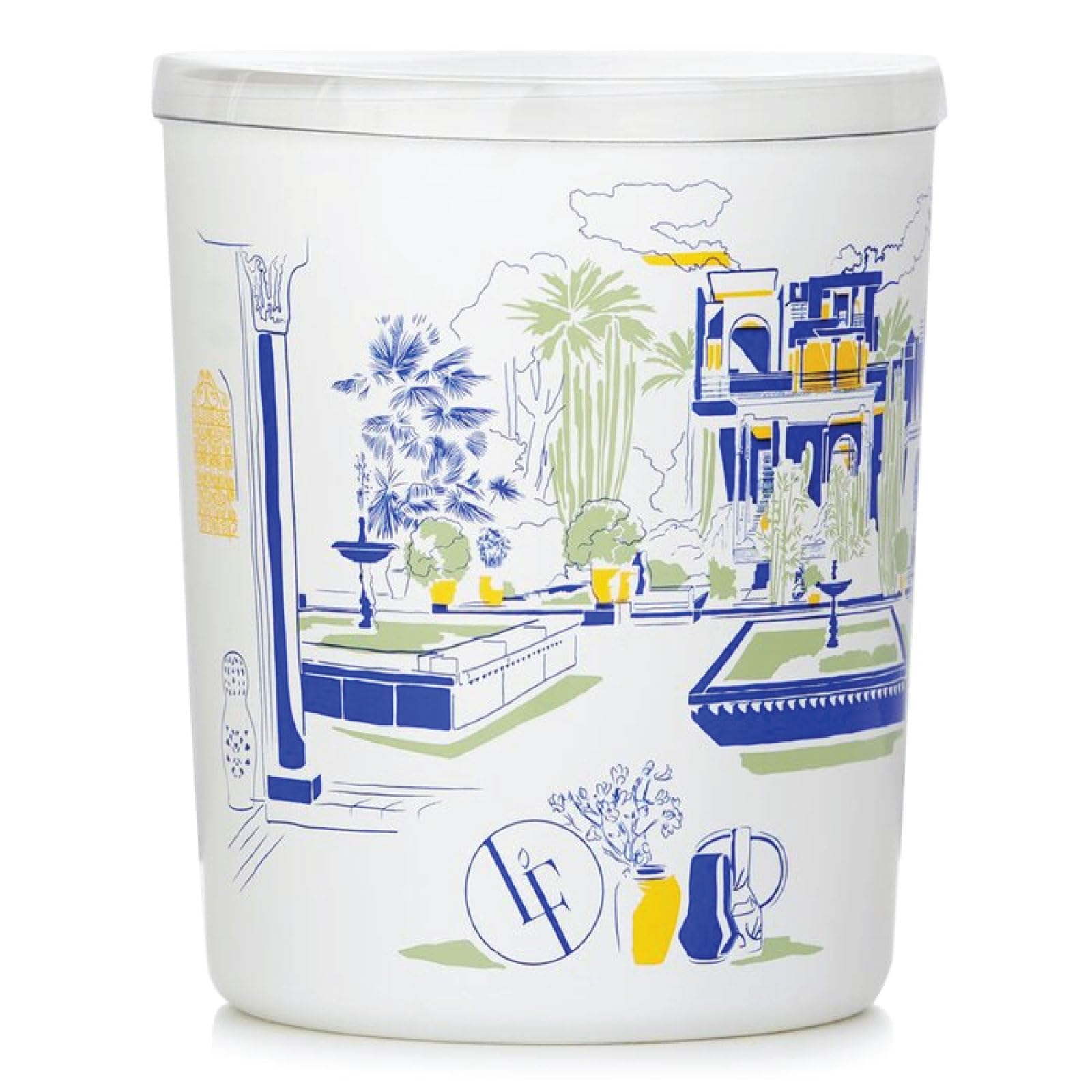 Foto 1 | Tarro para Velas Aromáticas Bougies La Francaise Blue Garden 180 G - Venta Internacional