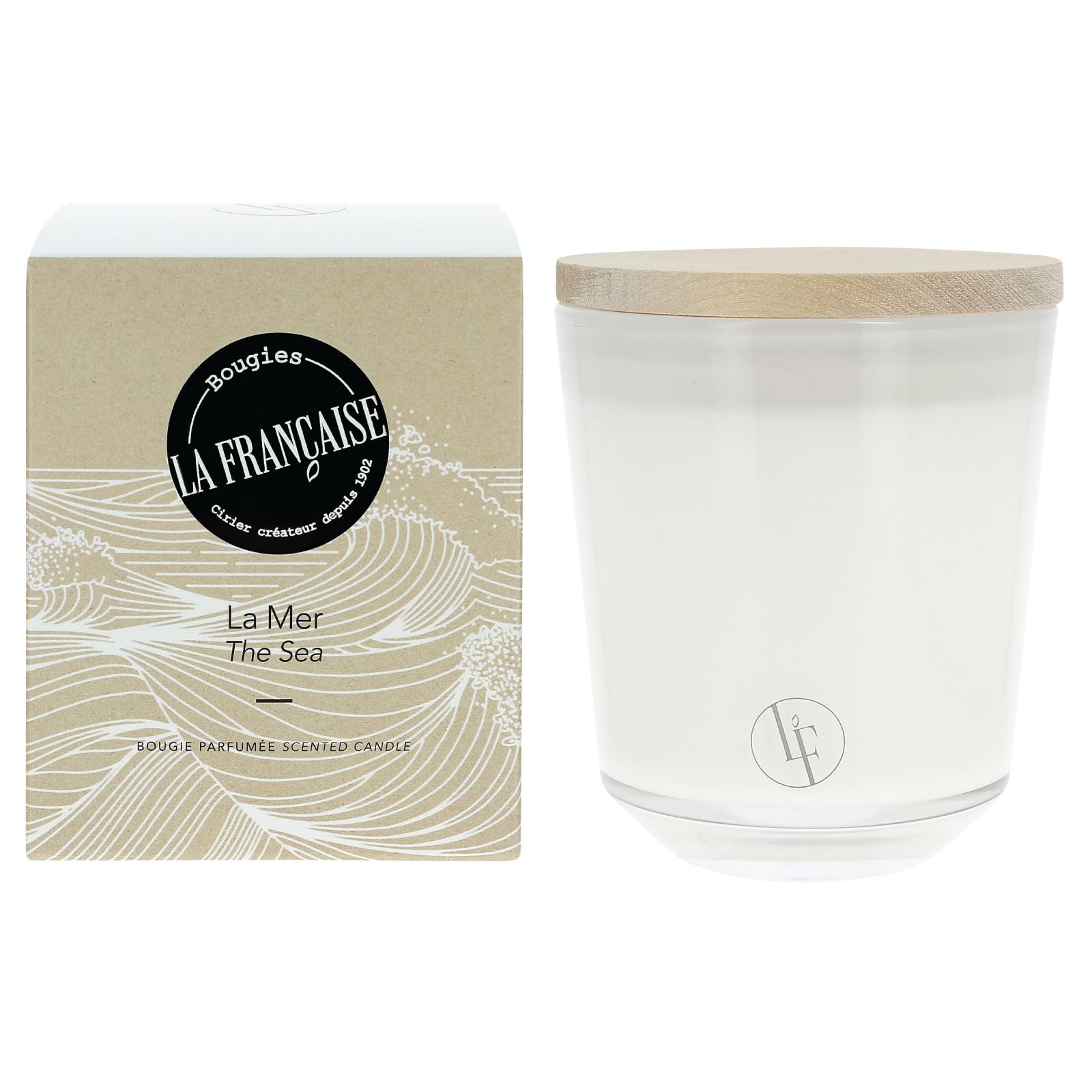 Foto 2 | Candle Bougies La Francaise Con Aroma A Mar, 200 G, Burn 40 H - Venta Internacional.