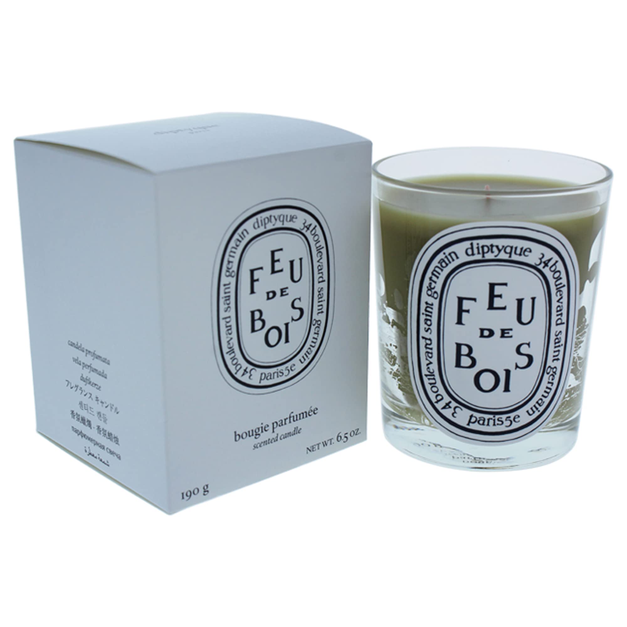 Foto 2 pulgar | Vela Diptyque Feu De Bois 190 Ml/6.5 Oz - Venta Internacional.