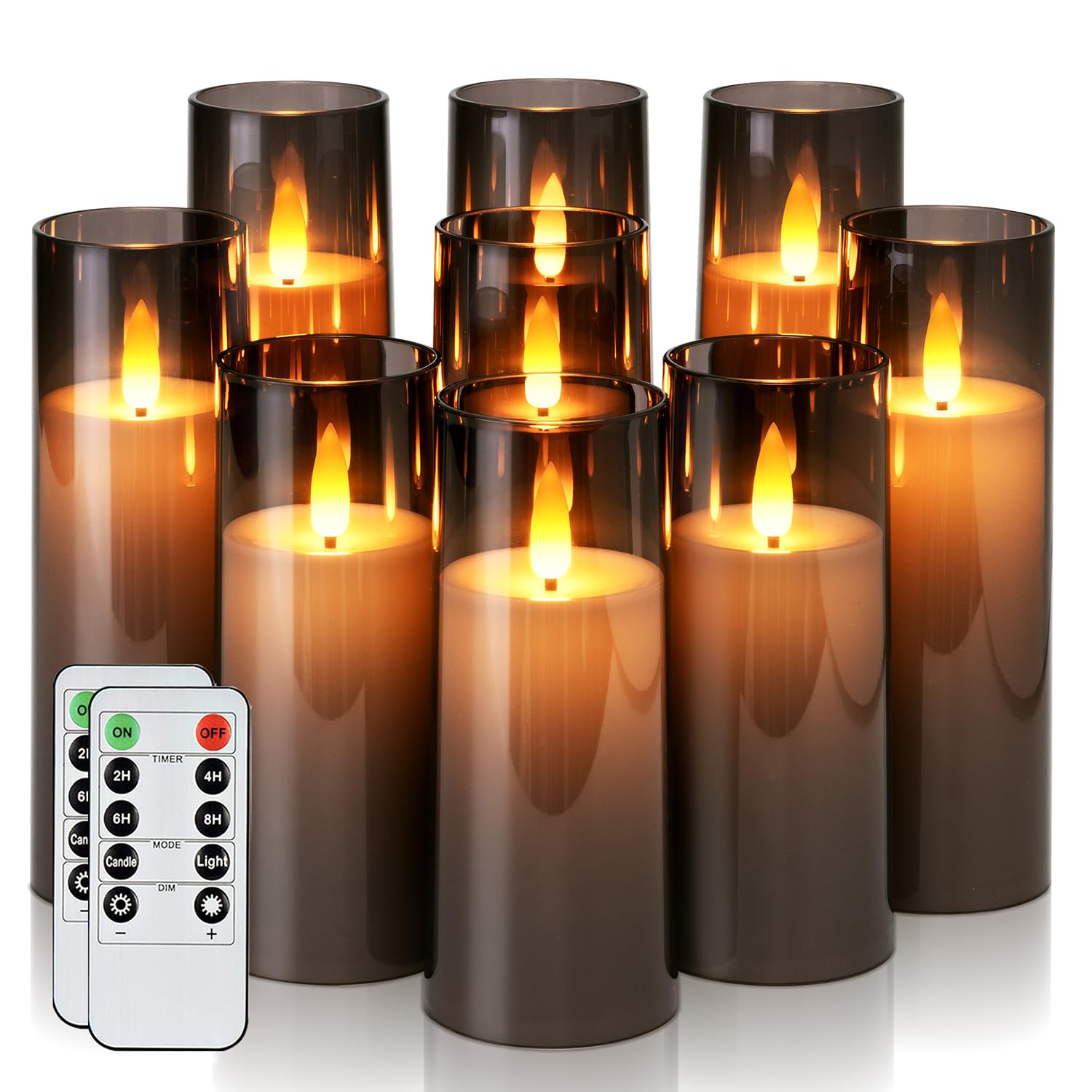 Foto 2 pulgar | Velas Sin Llama Homemory Paquete De 9 Con Control Remoto Y Temporizador - Venta Internacional