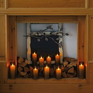 Foto 2 | Velas Sin Llama Homemory Paquete De 9 Con Control Remoto Y Temporizador - Venta Internacional