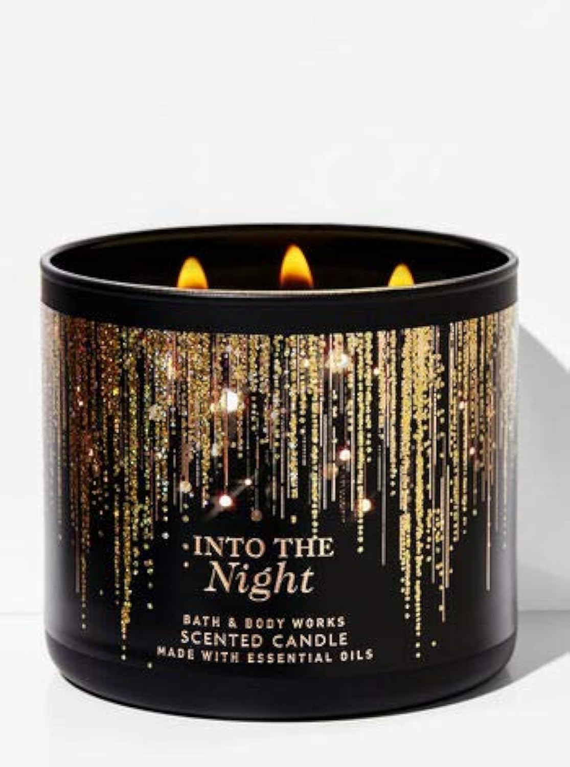 Foto 3 pulgar | Vela Bath & Body Works Into The Night 430 ml 3 Mechas Fragancia de Frambuesa y Rosa - Venta Internacional