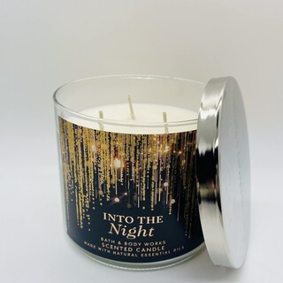 Foto 4 | Vela Bath & Body Works Into The Night 430 ml 3 Mechas Fragancia de Frambuesa y Rosa - Venta Internacional