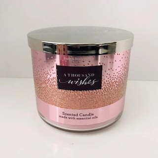 Foto 7 | Vela Bath And Body Works A Thousand Wishes, 3 Mechas, 430 Ml - Venta Internacional.
