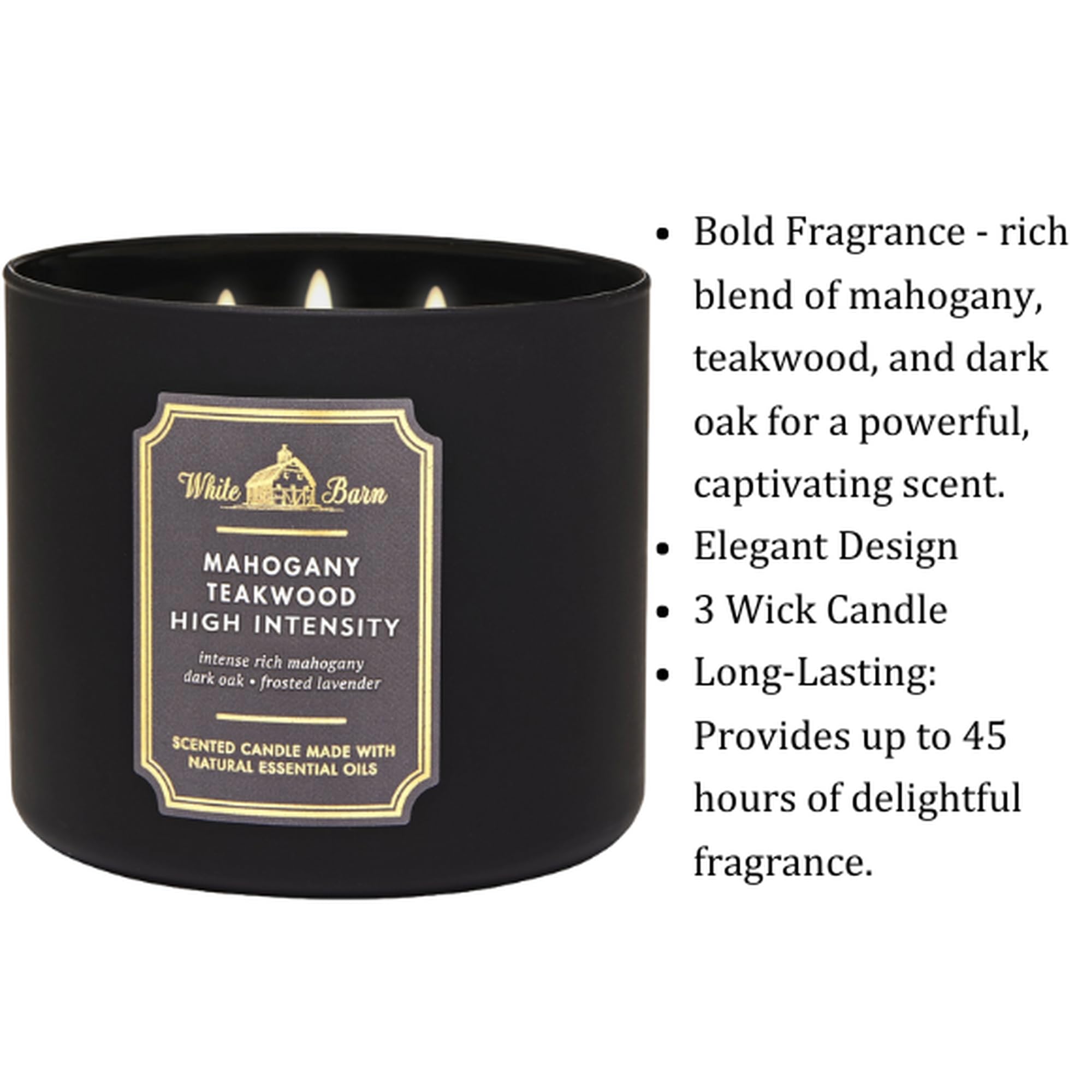 Foto 4 pulgar | Vela Candle Bath & Body Works White Barn 415 Ml - Venta Internacional
