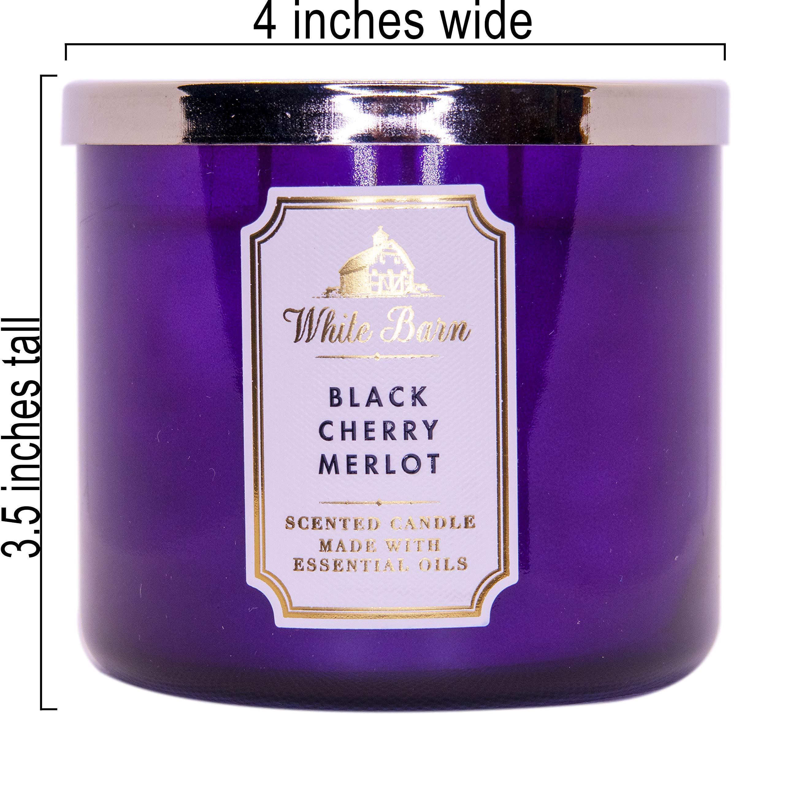 Foto 5 pulgar | Vela Perfumada Bath & Body Works Black Cherry Merlot 45h - Venta Internacional.