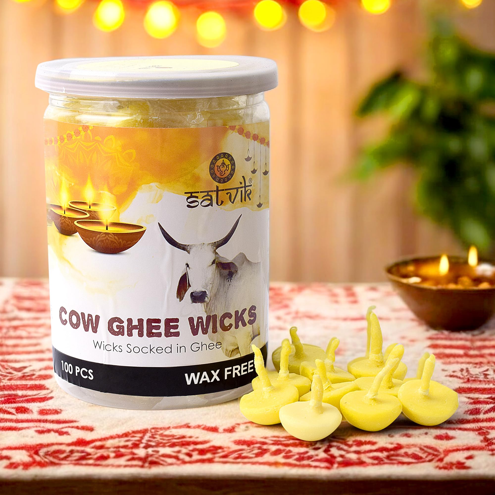 Foto 2 | Mechillas Ghee Craftsman sin Cera 100 Unidades - Venta Internacional
