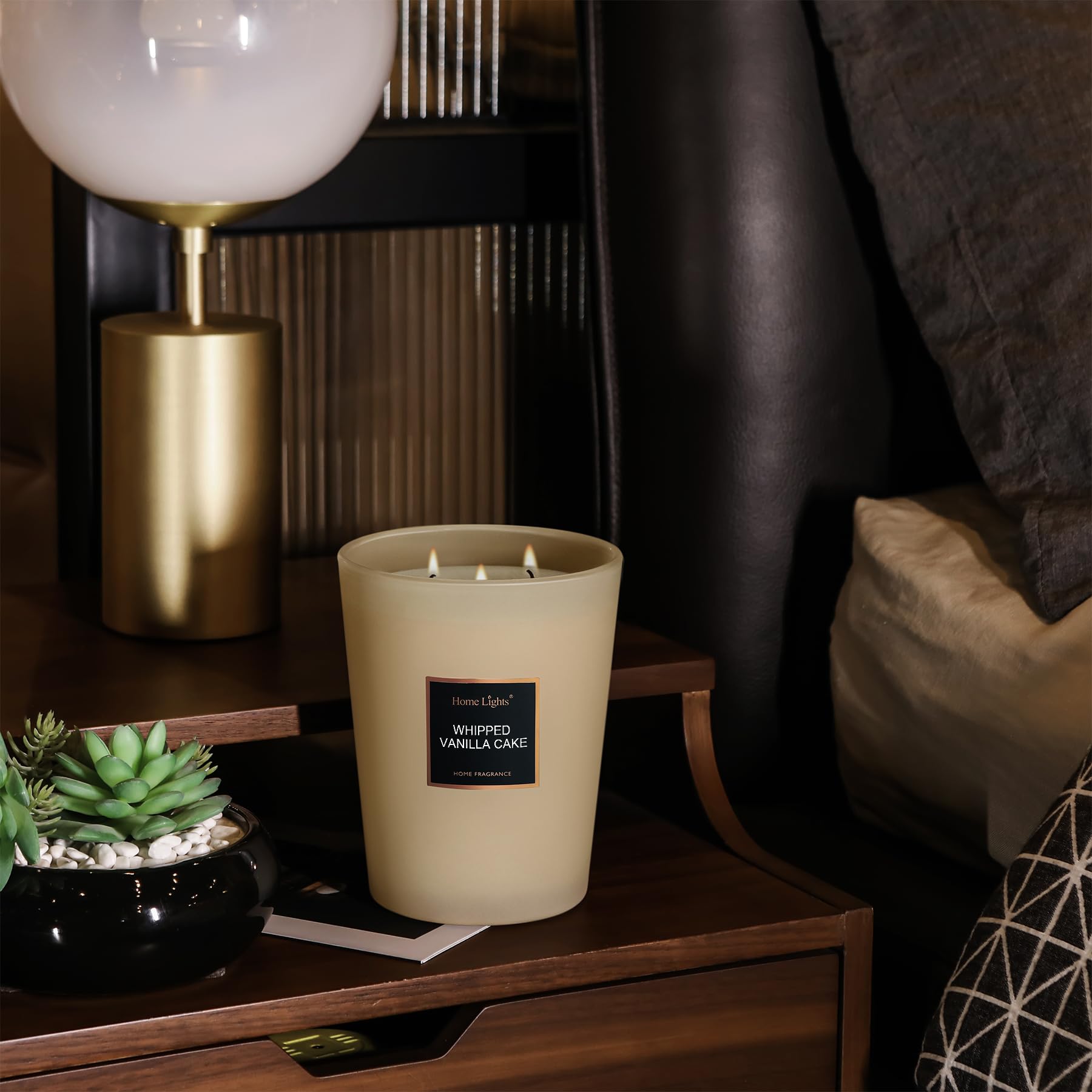 Foto 5 pulgar | Vela Aromática Home Lights de Tarta Batida de Vainilla-Venta Internacional