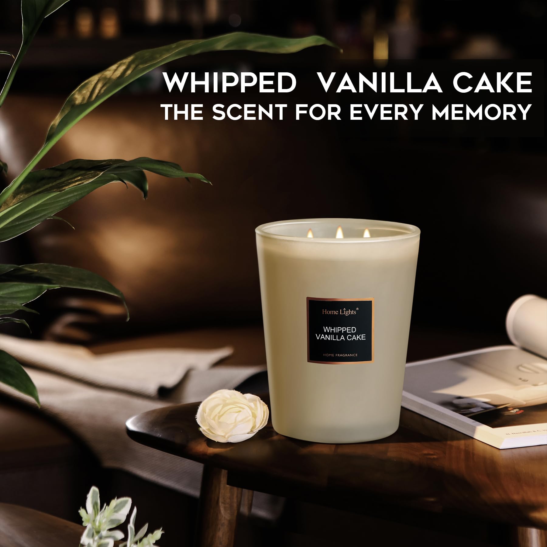 Foto 6 | Vela Aromática Home Lights de Tarta Batida de Vainilla-Venta Internacional