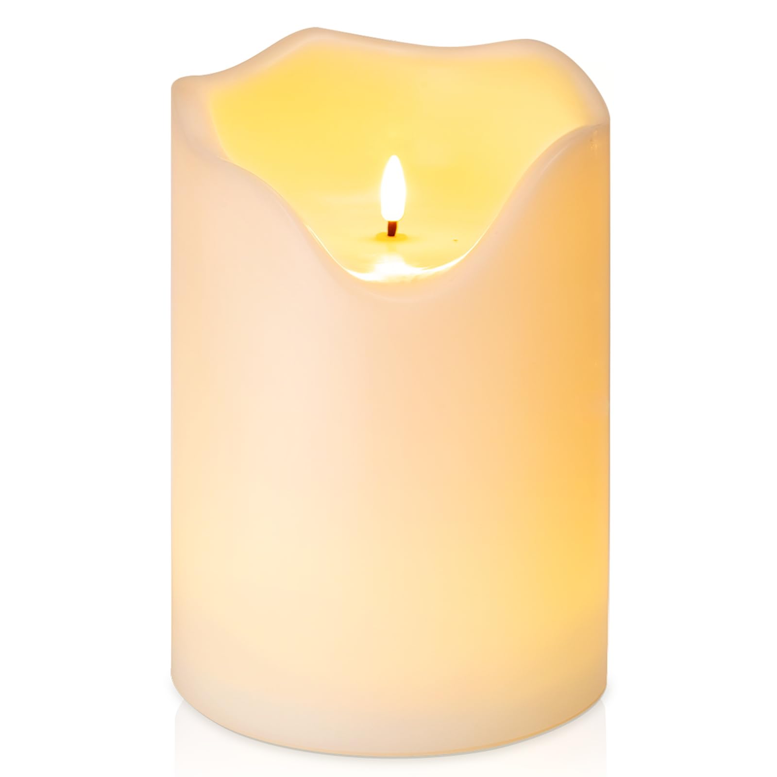 Vela Decorativa Homemory Blanca-Venta Internacional