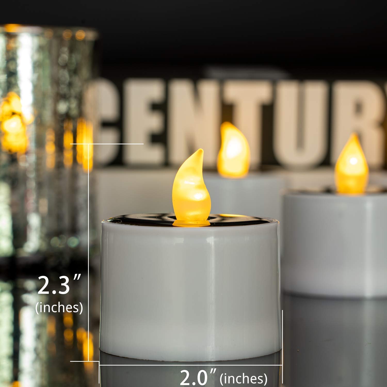 Foto 5 pulgar | Velas Solares Homemory Impermeables Para Exteriores, Paquete De 6 - Venta Internacional.