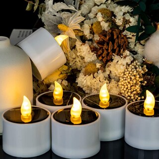 Foto 7 | Velas Solares Homemory Impermeables Para Exteriores, Paquete De 6 - Venta Internacional.