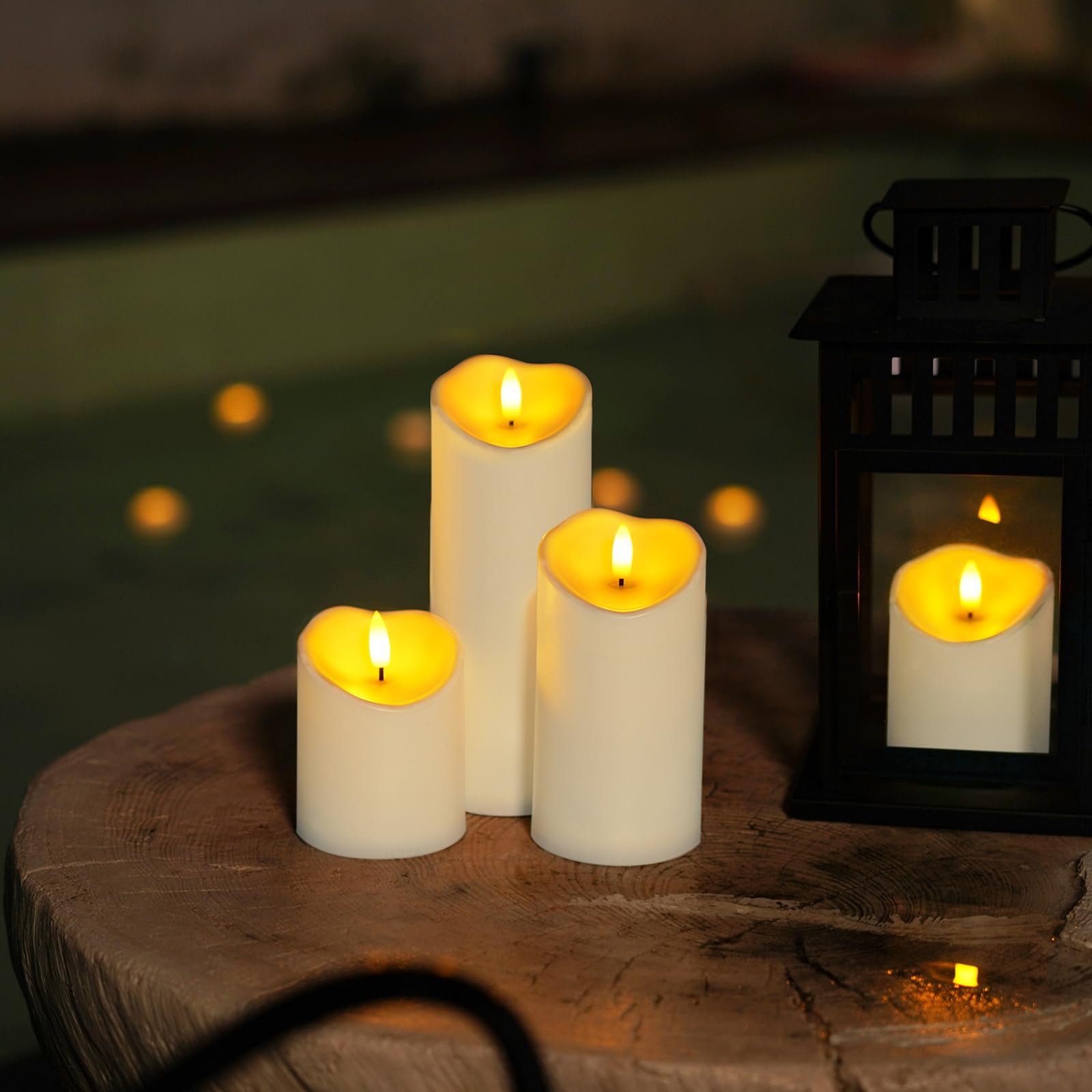 Foto 5 pulgar | Velas Sin Llama Homemory Con Temporizador Y Mando A Distancia - Venta Internacional.
