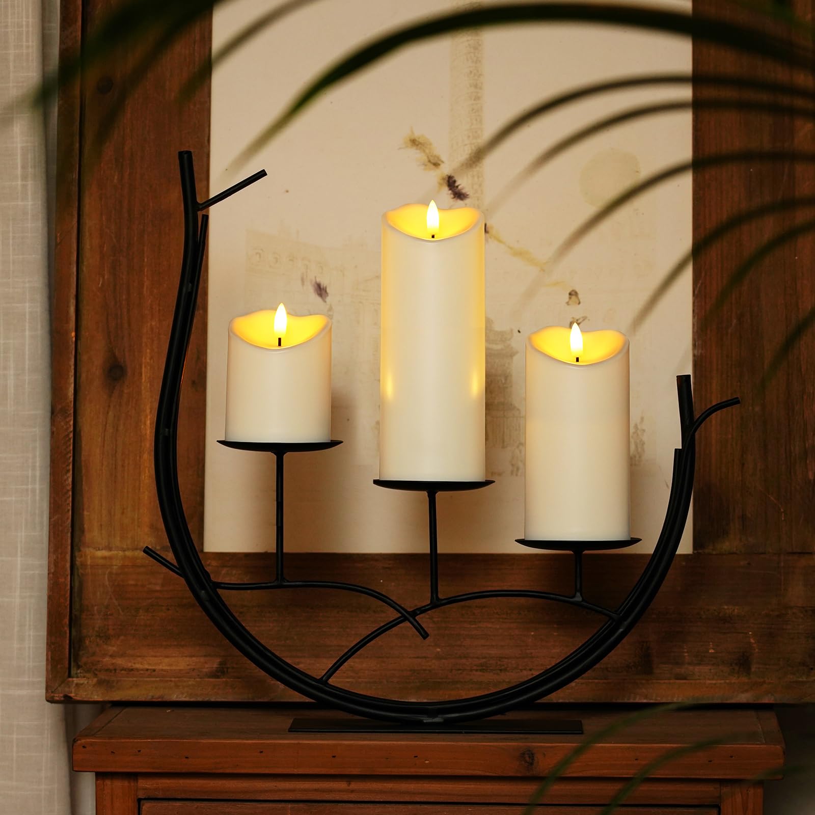 Foto 7 pulgar | Velas Sin Llama Homemory Con Temporizador Y Mando A Distancia - Venta Internacional.
