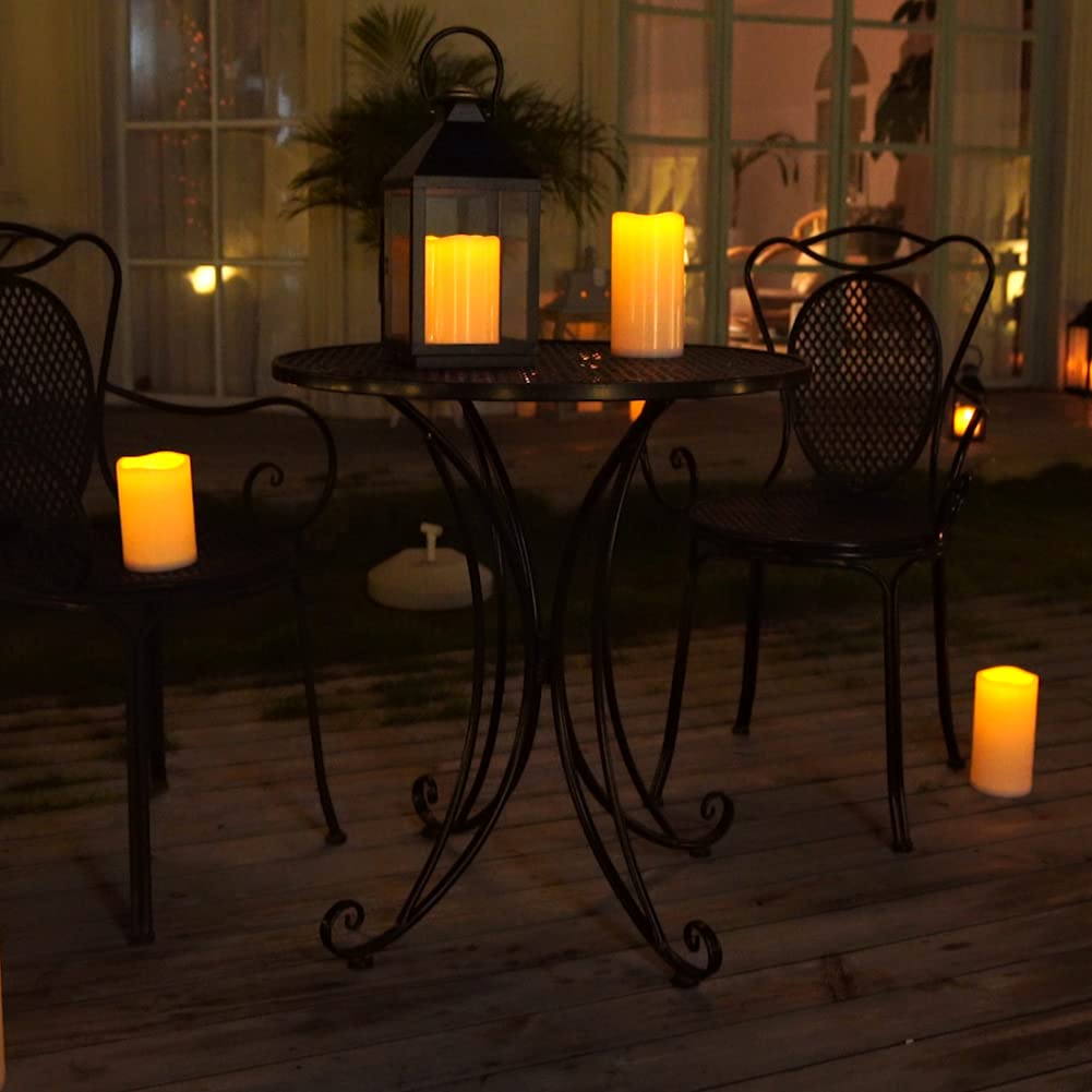 Foto 7 | Velas Sin Llama Homemory A Prueba De Agua Con Mando A Distancia, 10 X 4 - Venta Internacional.